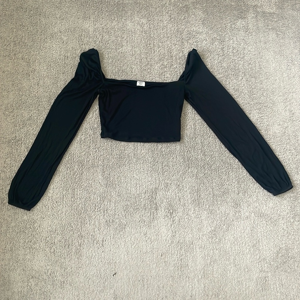 EC Sunday Best Cropped Long Sleeve Shirt - Size XS